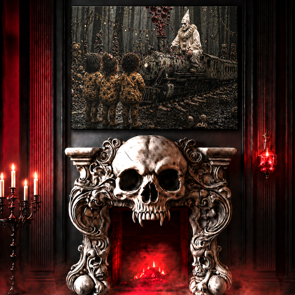 Fractured Mind Theater Canvas Art